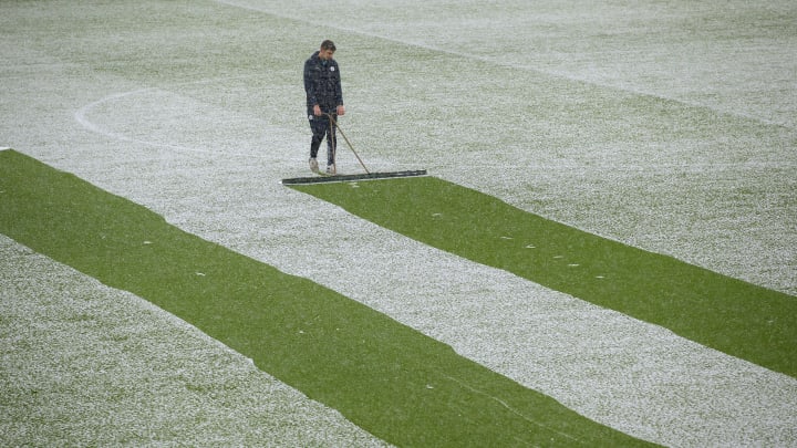 It's a wonderful sight... except for groundsmen 