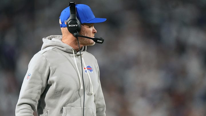 Buffalo Bills head coach Sean McDermott. Buffalo Bills head coach Sean McDermott.