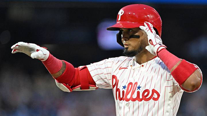 Luis Arraez and the Phillies are home favorites against the Marlins. Luis Arraez and the Phillies are home favorites against the Marlins.