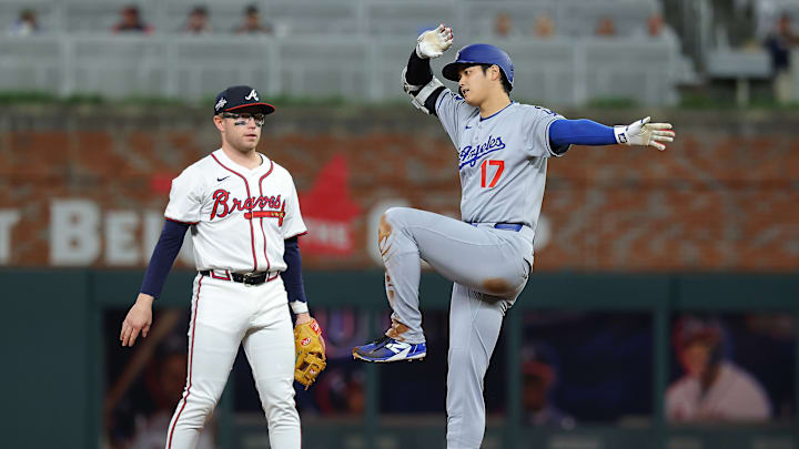 Los Angeles Dodgers DH Shohei Ohtani ranks among the National League leaders in every notable hitting metric.