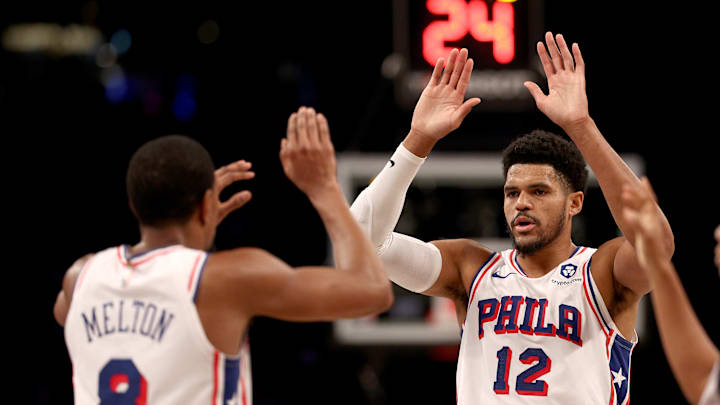 De'Anthony Melton and Tobias Harris, Philadelphia 76ers