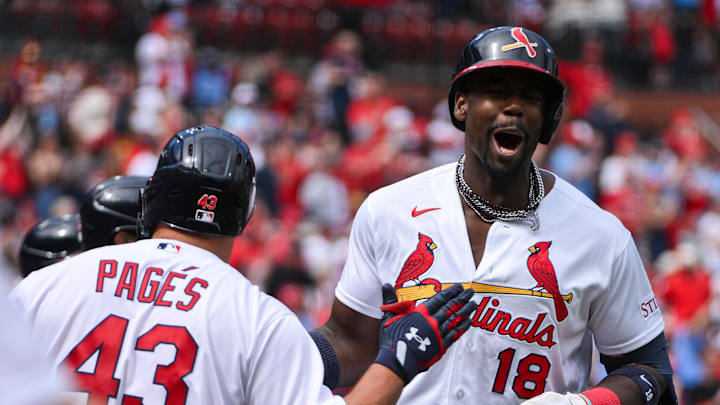 St. Louis Cardinals right fielder Jordan Walker is an elite prop target on April 8. 