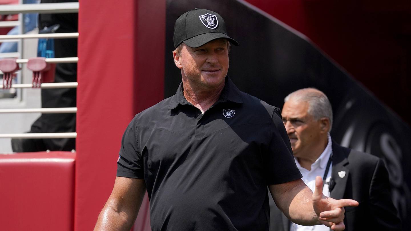 Jon Gruden's Coaching Odds Surge for Razorbacks Job