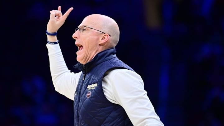 Akron Zips head coach John Groce 