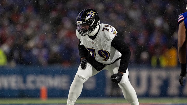 Baltimore Ravens tackle Ronnie Stanley