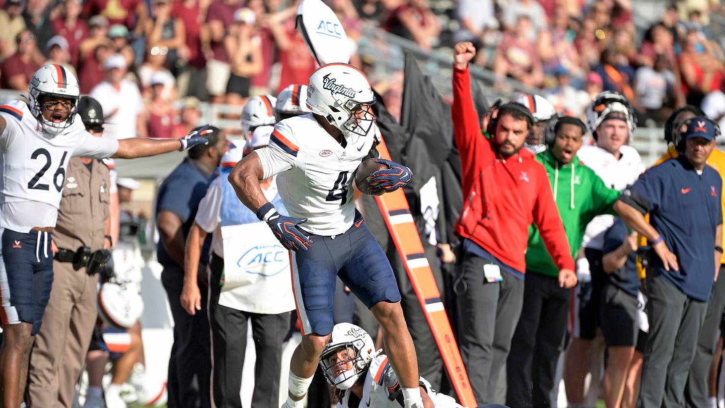 Virginia's FPI projected win total craters after 3-2 start