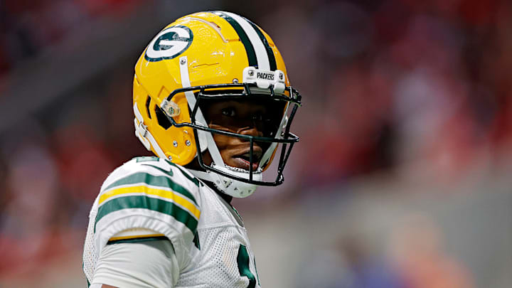 Green Bay Packers wide receiver Dontayvion Wicks
