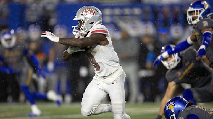 Jai'Den Thomas will help UNLV cover the big spread against Idaho State.