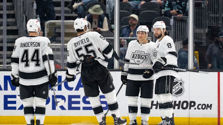 Quinton Byfield, Trevor Moore, Los Angeles Kings