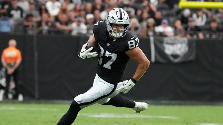 Bet on Michael Mayer to go over his receptions total against the Dolphins in Week 1. Bet on Michael Mayer to go over his receptions total against the Dolphins in Week 1.