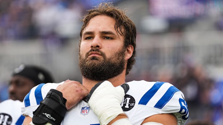 Tanor Bortolini of the Indianapolis Colts