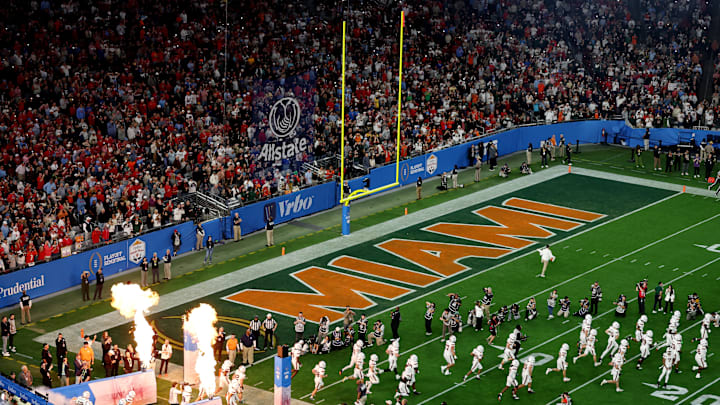College Football Playoff Semifinal - Vrbo Fiesta Bowl: Miami v Ole Miss