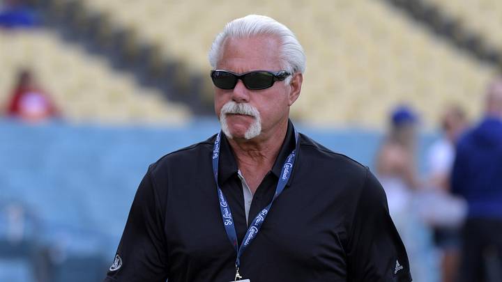 Aug 20, 2018; Los Angeles, CA, USA; FOX Sports Midwest analyst Al Hrabosky attends the MLB game between the Los Angeles Dodgers and the St. Louis Cardinals at Dodger Stadium. Mandatory Credit: Kirby Lee-Imagn Images