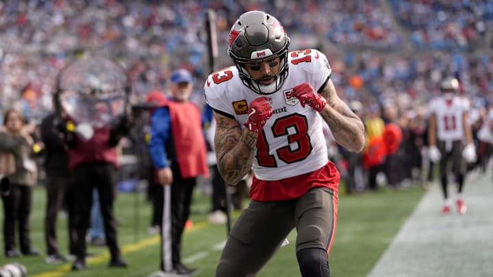Buccaneers wide receiver Mike Evans will explore free agency this offseason.