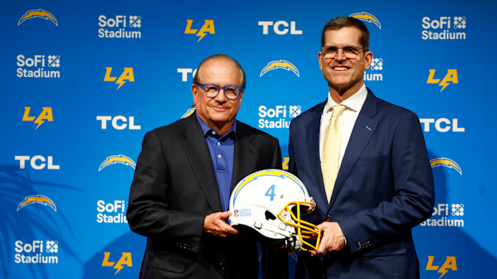 Los Angeles Chargers Introduce Jim Harbaugh As Head Coach