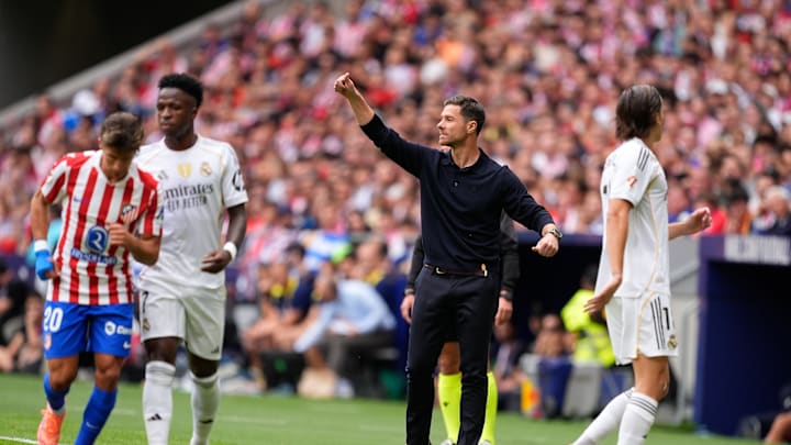 Xabi Alonso won't want a repeat of the last Madrid derby Xabi Alonso won't want a repeat of the last Madrid derby