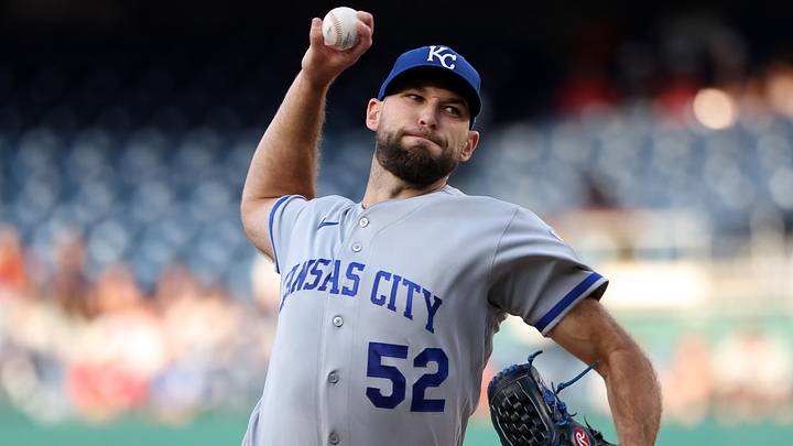 Jun 16, 2026; Washington, District of Columbia, USA; Kansas City Royals pitcher Michael Wacha (52) throws during the first inning against the Washington Nationals at Nationals Park. Mandatory Credit: Daniel Kucin Jr.-Imagn Images Jun 16, 2026; Washington, District of Columbia, USA; Kansas City Royals pitcher Michael Wacha (52) throws during the first inning against the Washington Nationals at Nationals Park. Mandatory Credit: Daniel Kucin Jr.-Imagn Images