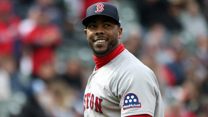 Apr 26, 2026; Baltimore, Maryland, USA; Boston Red Sox pitcher Aroldis Chapman (44) looks on after a game against the Baltimore Orioles at Oriole Park at Camden Yards. Mandatory Credit: Daniel Kucin Jr.-Imagn Images Apr 26, 2026; Baltimore, Maryland, USA; Boston Red Sox pitcher Aroldis Chapman (44) looks on after a game against the Baltimore Orioles at Oriole Park at Camden Yards. Mandatory Credit: Daniel Kucin Jr.-Imagn Images