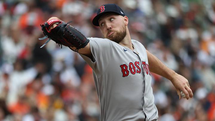 Apr 25, 2026; Baltimore, Maryland, USA; Boston Red Sox pitcher Garrett Crochet (35) throws during the first inning against the Baltimore Orioles at Oriole Park at Camden Yards. Mandatory Credit: Daniel Kucin Jr.-Imagn Images Apr 25, 2026; Baltimore, Maryland, USA; Boston Red Sox pitcher Garrett Crochet (35) throws during the first inning against the Baltimore Orioles at Oriole Park at Camden Yards. Mandatory Credit: Daniel Kucin Jr.-Imagn Images