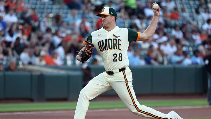 May 29, 2026; Baltimore, Maryland, USA; Baltimore Orioles pitcher Trevor Rogers (28) throws during the first inning against the Toronto Blue Jays at Oriole Park at Camden Yards. Mandatory Credit: Daniel Kucin Jr.-Imagn Images May 29, 2026; Baltimore, Maryland, USA; Baltimore Orioles pitcher Trevor Rogers (28) throws during the first inning against the Toronto Blue Jays at Oriole Park at Camden Yards. Mandatory Credit: Daniel Kucin Jr.-Imagn Images