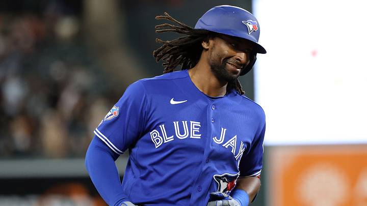 Blue Jays second baseman Charles McAdoo (26) celebrates after notching his first career hit/home run. Credit: Daniel Kucin Jr. Blue Jays second baseman Charles McAdoo (26) celebrates after notching his first career hit/home run. Credit: Daniel Kucin Jr.