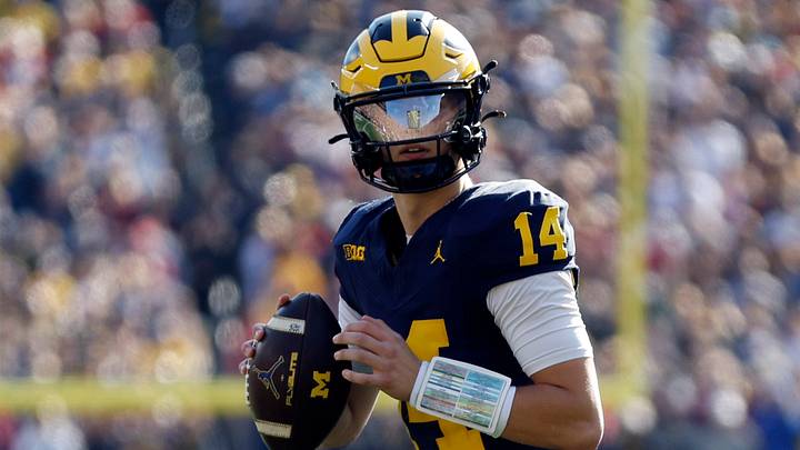Michigan is favored against Rutgers in Week 9 of the college football season. Michigan is favored against Rutgers in Week 9 of the college football season.