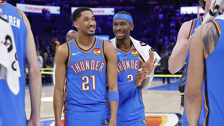 The Thunder shipped Aaron Wiggins to Atlanta on Sunday, the first of several trades OKC could be involved in this summer. The Thunder shipped Aaron Wiggins to Atlanta on Sunday, the first of several trades OKC could be involved in this summer.