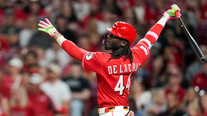Cincinnati Reds shortstop Elly De La Cruz is a solid prop target on May 5. 