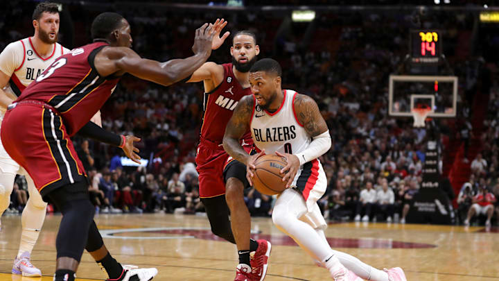Portland Trail Blazers v Miami Heat
