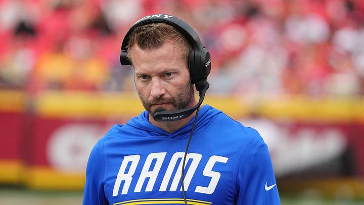 Los Angeles Rams head coach Sean McVay