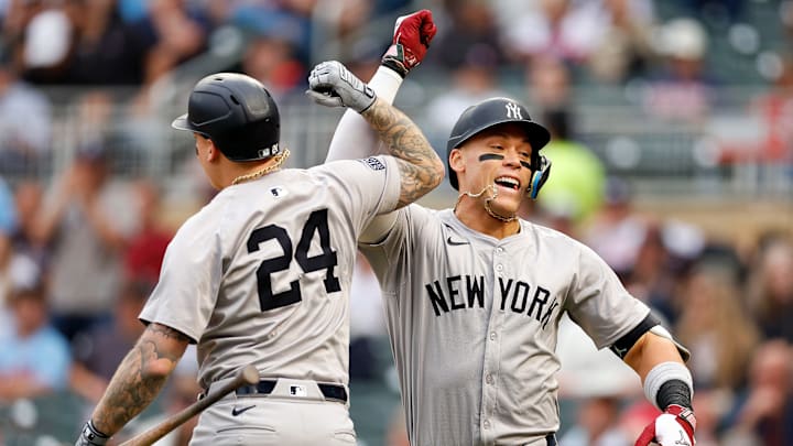 Aaron Judge está encendido con el madero 