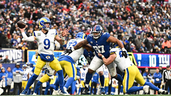 Los Angeles Rams Matthew Stafford v New York Giants