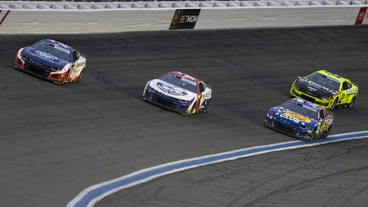The Charlotte Motor Speedway oval layout will be used for the NASCAR race weekend in Concord, NC in October.