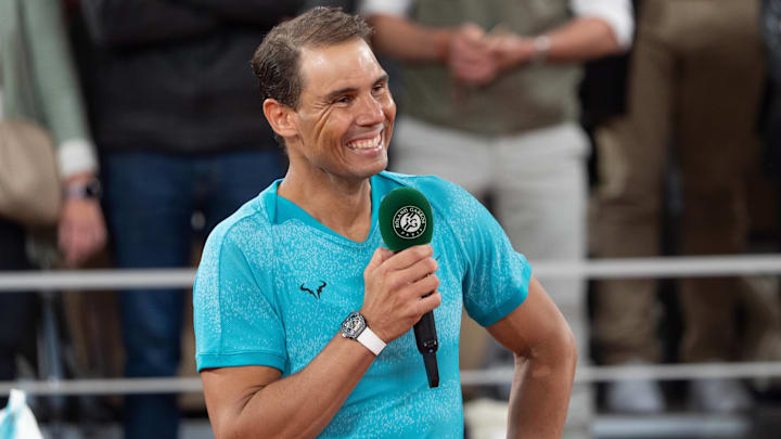 Rafael Nadal narrated the first trailer for Roland Garros 2025.