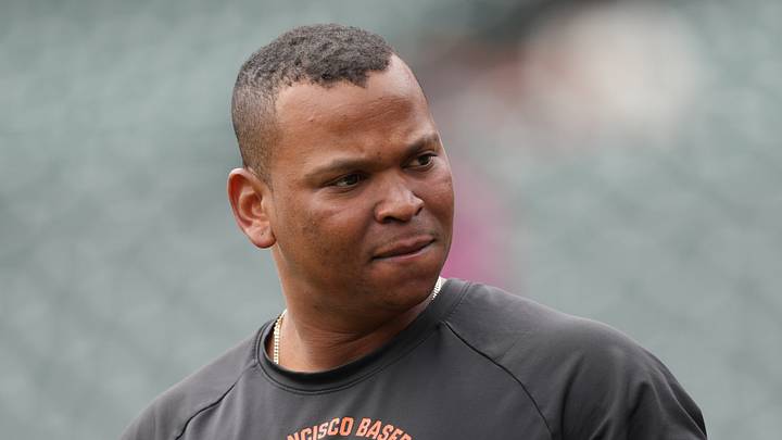 San Francisco Giants designated hitter Rafael Devers San Francisco Giants designated hitter Rafael Devers