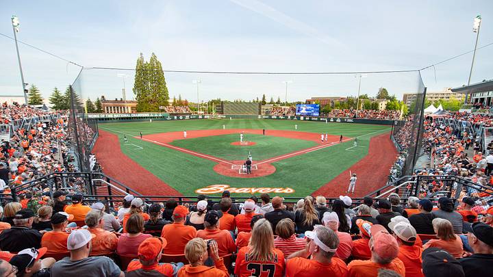 Oregon State plays against Tulane in the Corvallis Regional of the NCAA Tournament Friday, May 31, 2024, at Goss Stadium in Corvallis, Ore. Oregon State plays against Tulane in the Corvallis Regional of the NCAA Tournament Friday, May 31, 2024, at Goss Stadium in Corvallis, Ore.