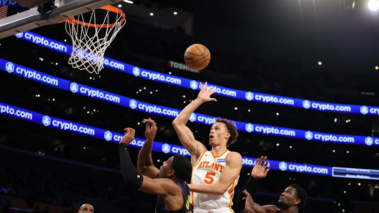 Atlanta Hawks Announce Dyson Daniels Final Playing Status For Today's Game vs Milwaukee