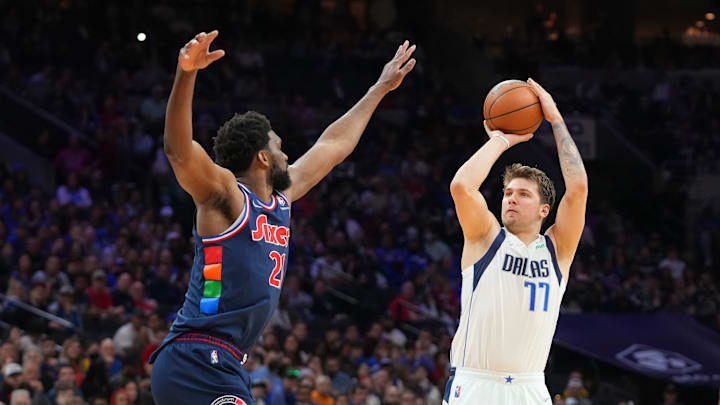 Luka Doncic and Joel Embiid.