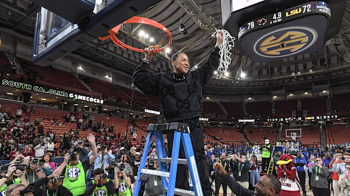 South Carolina basketball coach Dawn Staley