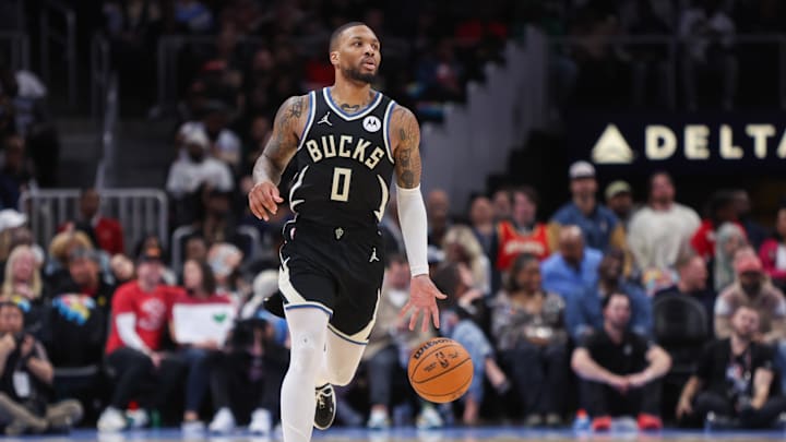 Milwaukee Bucks guard Damian Lillard is a solid prop target tonight.