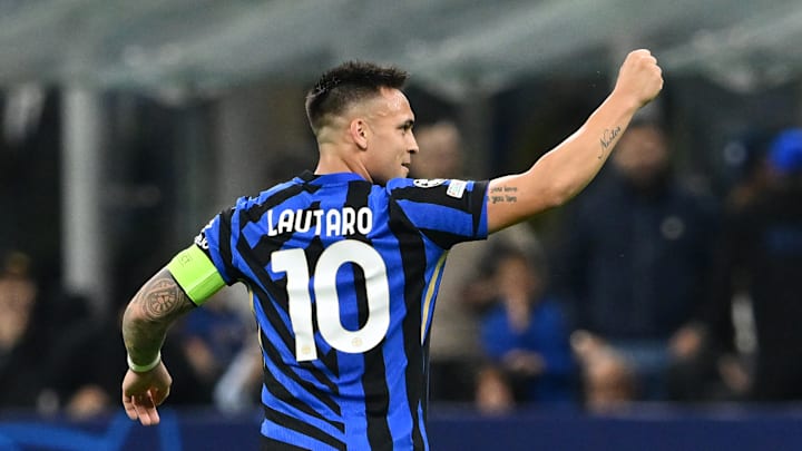 Lautaro Martínez estará em campo nesta terça-feira (17) pela Inter de Milão