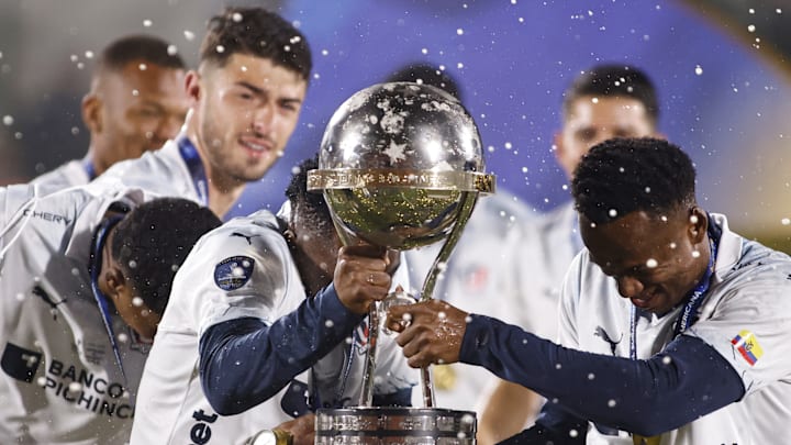 Liga Deportiva Universitaria v Fortaleza - Copa CONMEBOL Sudamericana  2023 Final