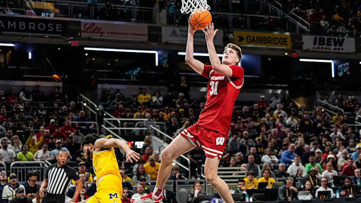 Nolan Winter and Wisconsin would have to defeat some top teams to reach the Final Four.