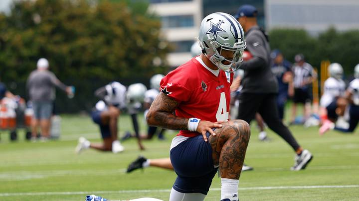 Dallas Cowboys quarterback Dak Prescott. Dallas Cowboys quarterback Dak Prescott.