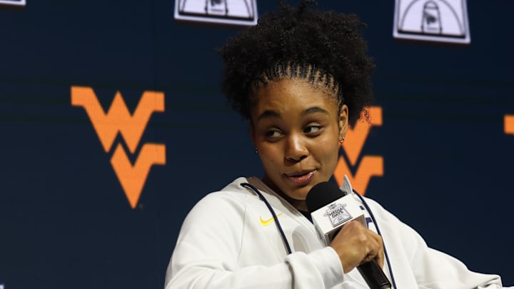 Sydney Shaw helped West Virginia to a most improbable victory Friday.