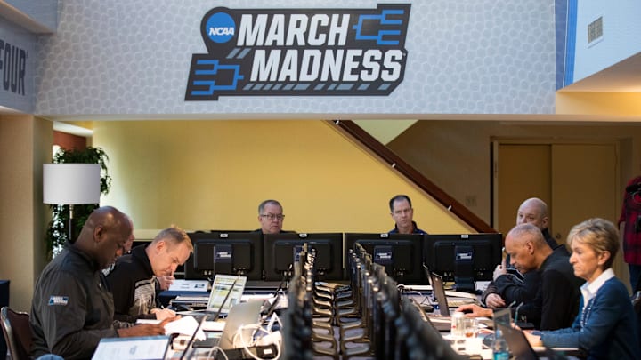 NCAA Basketball Tournament Selection Committee Meets In Manhattan
