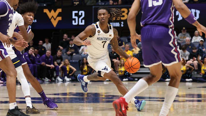 West Virginia University guard Javon Small West Virginia University guard Javon Small