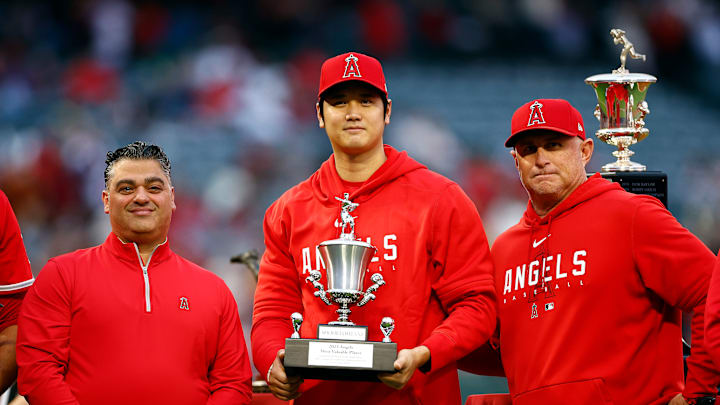Oakland Athletics v Los Angeles Angels