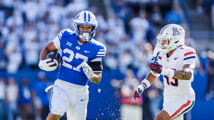 BYU RB LJ Martin against Arizona