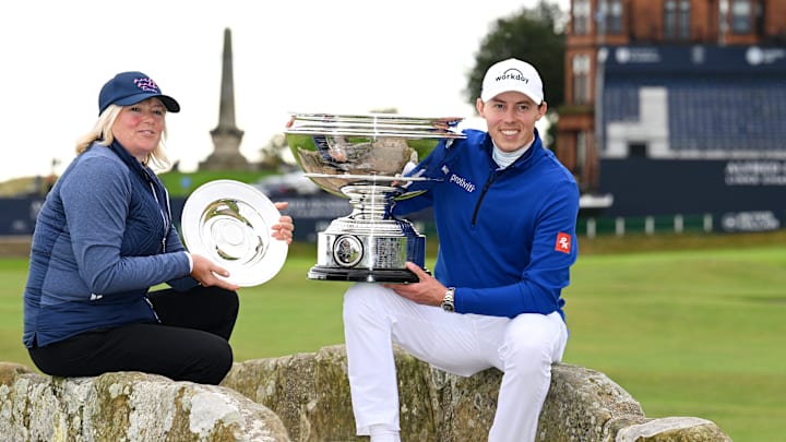 Matt and Sue Fitzpatrick - Alfred Dunhill Links Championship